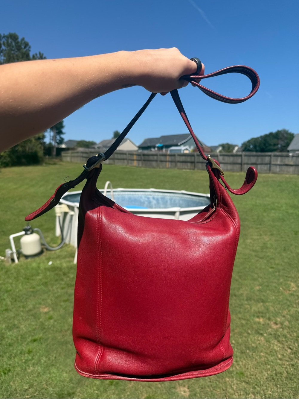 Coach Slim Duffle and Mirror Case